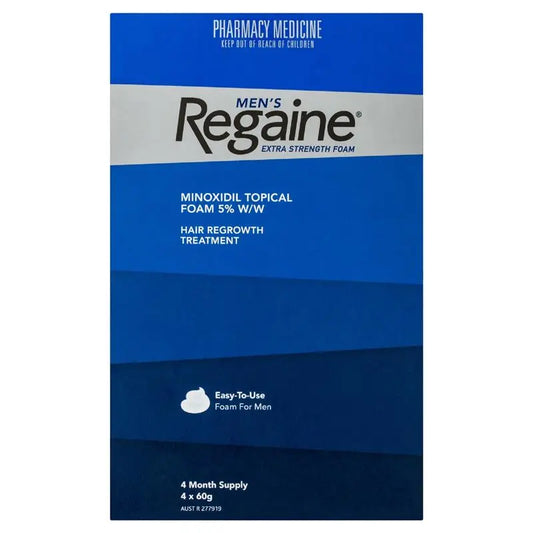 Regaine foam 4 Months supply Men's
